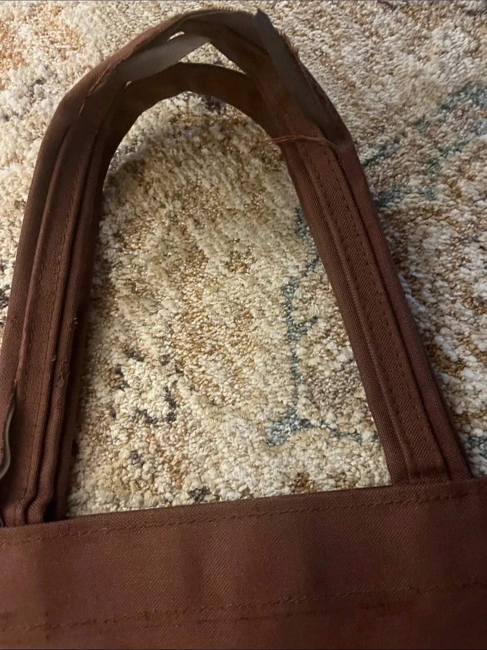 Vintage extra large Brown Le Bag in brown , very cool hard to find